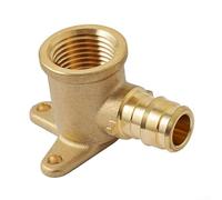 Coude d'oreille extensible fonctionnel Pex B, créé pour une variété de travaux de plomberie, performance fiable dans divers environnements (4 pièces 1,27 cm)