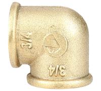 Coude double femelle 40x49 laiton GARIS D23007B