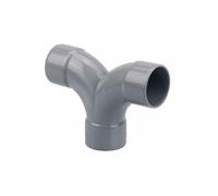 Coude double pvc 90° Ø40 - WAVIN