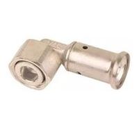 Coude écrou libre multicouche laiton à sertir HENCO 26 x 3/4' - 34P-2605-CS G