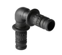 Coude égal 90° MEPLA Ø40