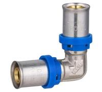 Coude égal à sertir multiprofil TH-H-U pour tube multicouche NOYON & THIEBAULT - Ø 16 mm - 310501