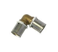 Somatherm Coude égal 90° Fixoconnect PER à sertir 16 mm