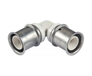 Coude égal à sertir - pour tube multicouche - 20 x 20 MULTITUBO