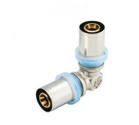 Coude égal à sertir pour tube multicouche diamètre 16 mm RBM