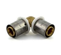 Coude égal PER à sertir diamètre 12 mm BRICOZOR