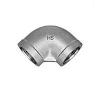 Coude en acier inoxydable Hermann Schmidt 3/4" 90° filetage intérieur/filetage intérieur