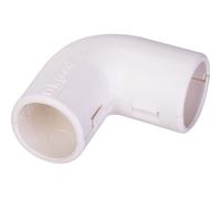 Coude équerre 90° Ip40 20mm Blanc Ral9010 Antimicrobien Legrand 06122