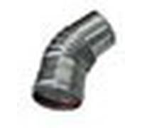 Coude étanche en aluminium 45° - Ø 100 mm - SEET - CE10045