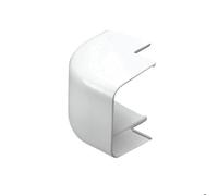 Coude extérieur 90° pour goulotte mm 80x60 - blanc