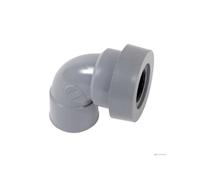 Nicoll Coude PVC CF88J – femelle/femelle à joint 87°30 Ø32 mm pour sortie d'appareil sanitaire