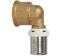 Coude femelle multicouche à sertir 26mm x 20/27 - 3/4" Fixoconnect