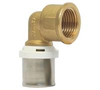 Coude femelle multicouche à sertir 26mm x 26/34 - 1" Fixoconnect