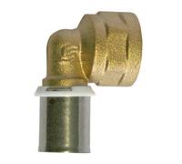 Coude femelle PER à sertir 16mm x 15/21 - 1/2" Fixoconnect