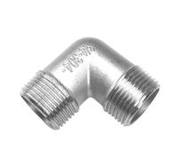 Coude fileté Coude Réducteur égal mâle BSPT, coude à 90 degrés, connecteur de raccord tuyau en acier inoxydable 304, eau, 1 pièces