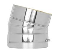 Coude fixe 15° inox - double paroi - TEC-DW-STANDARD 300 mm