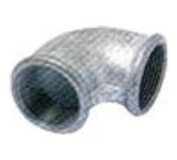 Coude fonte petit rayon 90° FF GALVA EGAL 33x42 G