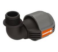 Gardena Coude 25 mm à filetage 3/4" mâle
