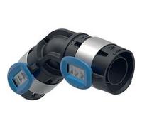 Coude GEBERIT Flowfit - PPSU - 620.06-63-45° G