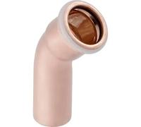 Coude GEBERIT Mapress Cuivre avec tube d'emboîtement - 45° Ø15 mm - 60702