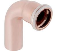 Coude GEBERIT Mapress Cuivre avec tube d'emboîtement - 90° Ø15 mm - 60302