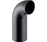 coude Geberit Pe 367055161 DN 100, 90 degrés, avec jambe longue, PE-HD
