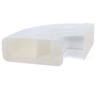 Coude horizontal double femelle 90° rectangulaire