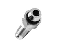 Coude hydraulique à 45 degrés 18KB0606 compatible avec chargeurs Bobcat 2410 A220 220 231 319 320 321 322 323 324 325 328 329 331 334 337 341 41 06 41 8 425 428 430 435 E08 E10 E14 E16 E25
