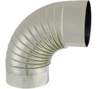 Coude inox à 90° diam 153mm Isotip Joncoux 032115