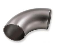 Coude inox à souder 90° / Du diamètre 13,5 à 219,1 / inox 304L (26,9x2mm)