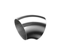 Coude Inox Echappement Coude poli miroir en acier inoxydable 304, raccords de soudage internes et externes 45 90 for systèmes plomberie tuyauterie(Color 45deg,OD 57X2mm)