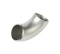 Coude Inox Echappement Raccords de tuyauterie industriels en acier inoxydable 90, épaisseur paroi coude à Long rayon 304, soudage bout sans couture, estampage 1.5D(OD 51X3.0mm)