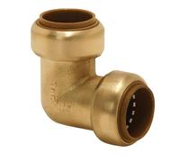 coude instantané 90 degrés - tube cuivre - femelle / femelle - 18 mm - comap tectite classic