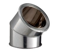 Coude isolé 45° inox/galva Ø230 EC 45°-230 POUJOULAT - 32230021