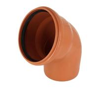 Coude KG pour eaux usées DN 160 PVC PP (DN 160/67°)