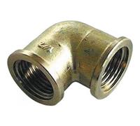 Coude laiton 90° femelle / femelle 33/42 BRICOZOR