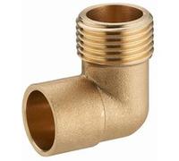 Coude laiton à visser mâle M1/2' (15x21) NOYON & THIEBAULT - à souder - Ø 14 mm - 963-1514L1 G