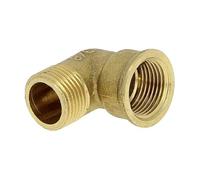 Coude laiton 90° mâle / femelle 8/13 BRICOZOR