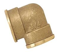 Coude laiton femelle 08x13