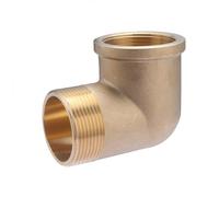 Coude Laiton Mâle Femelle à Visser 40x49 (1' 1/2) NOYON & THIEBAULT