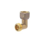 Coude Laiton Mâle Femelle Ecrou Tournant à Visser 12x17 (3/8) NOYON & THIEBAULT