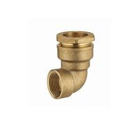 Coude laiton pour tuyau polyéthylène femelle F3/4' (20x27) - Ø 25 mm - 1723-2520L1