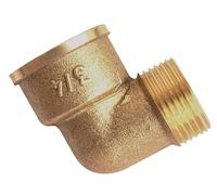Coude mâle femelle 40x49 laiton GARIS D23507B