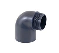 Coude mixte angle 90° Pvc pression 32 - 1'' 1/4