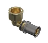 Coude multicouche à sertir FF 90° Tigris M5 Wavin MC diametre 16x1/2