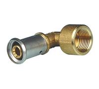 HENCO Coude multicouche laiton à sertir 90° – 5/6P