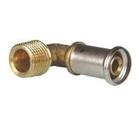 Coude multicouche laiton à sertir HENCO 90° - 5/6P