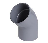 Nicoll Coude PVC vidange PR 45° mâle-femelle Ø 100 mm CT4