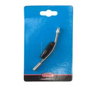 Coude plus soufflet inox Birzman V-Brake Pipe Flex Argenté