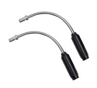 Coude pour v-brake Vélo Aluminium 110° Anti-Blocage 2PCS Coude